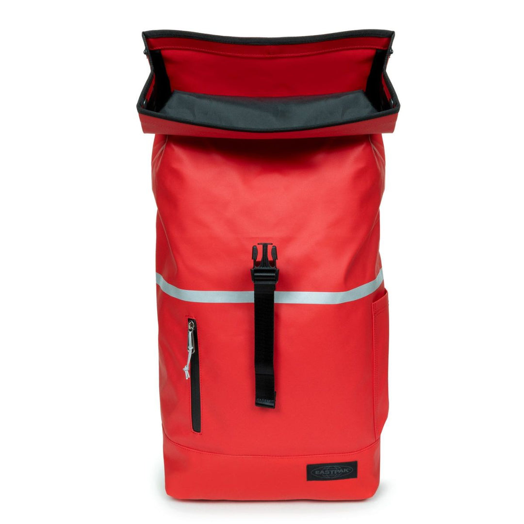 Binnenkant van de Eastpak Roll top bike tarp-red #kleur_tarp-red