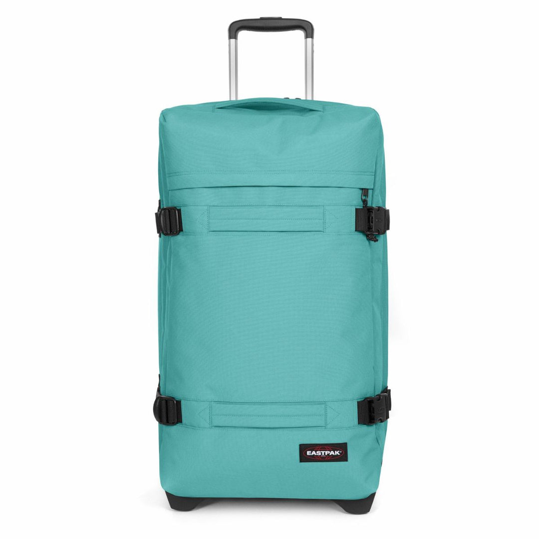Voorkant van de Eastpak Transit'R reistas L Stream blue #kleur_stream-blue