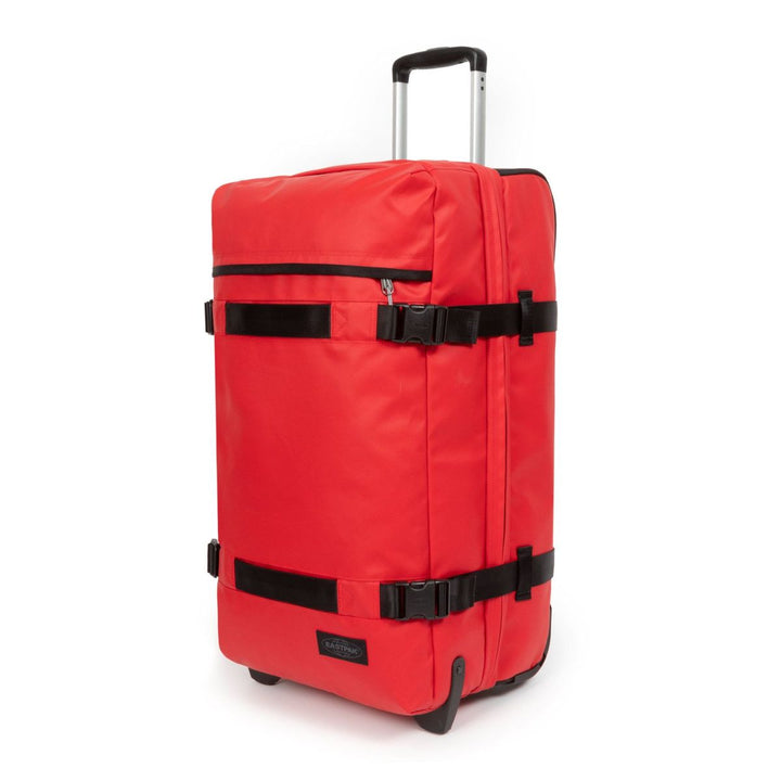 Voorzijde Eastpak Transit'R M reistas tarp-red #kleur_tarp-red