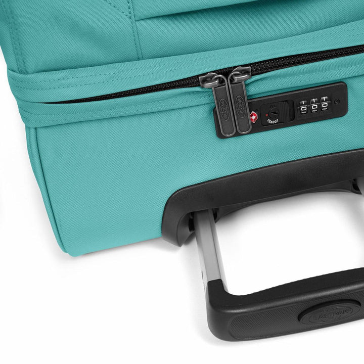 Bovenkant van de Eastpak Transit'R M reistas Stream blue #kleur_stream-blue