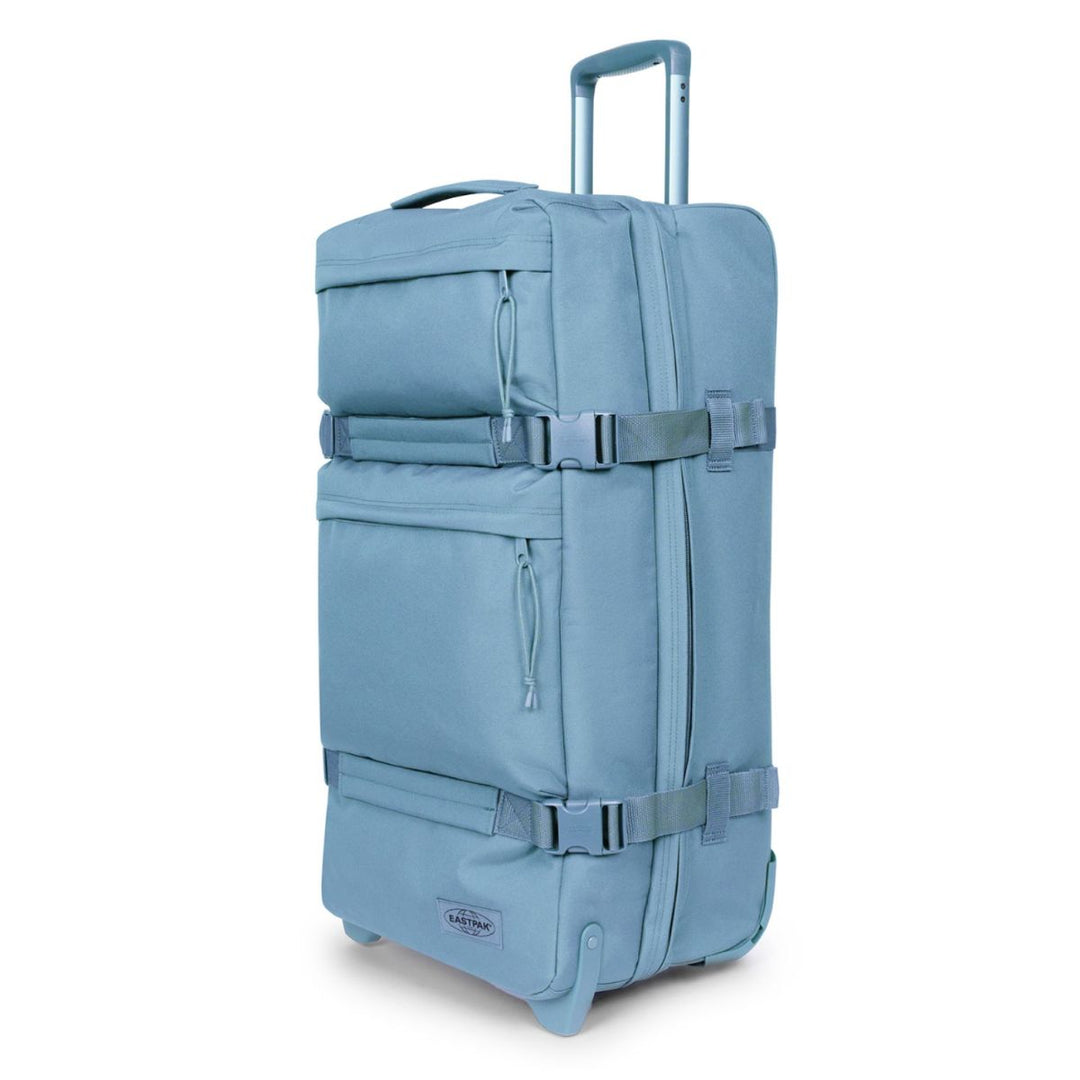 Voorzijde van de Eastpak Transit'R Plus L Ruimbagage reistas monotone-blue #kleur_monotone-blue