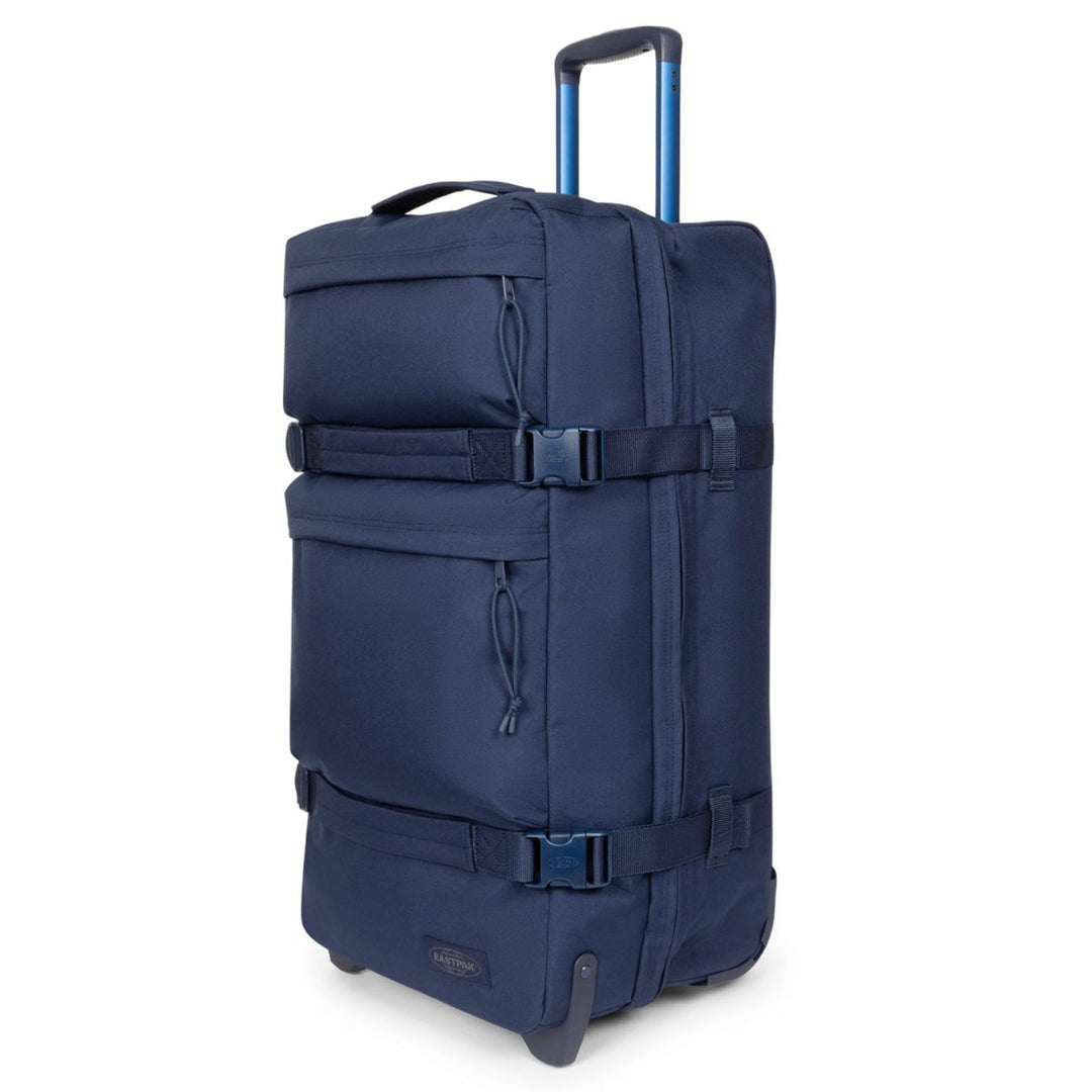 Voorzijde van de Eastpak Transit'R Plus L Ruimbagage reistas monotone-navy #kleur_monotone-navy