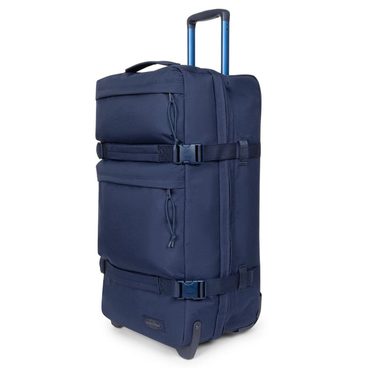 Voorzijde van de Eastpak Transit'R Plus L Ruimbagage reistas monotone-navy #kleur_monotone-navy