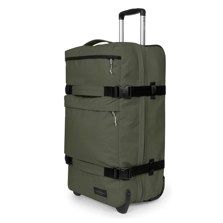 Voorzijde van de Eastpak Transit'R Plus L Ruimbagage reistas tarp-forest #kleur_tarp-forest