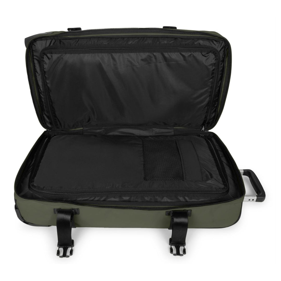 Binnenkant van de Eastpak Transit'R Plus L Ruimbagage reistas tarp-forest #kleur_tarp-forest