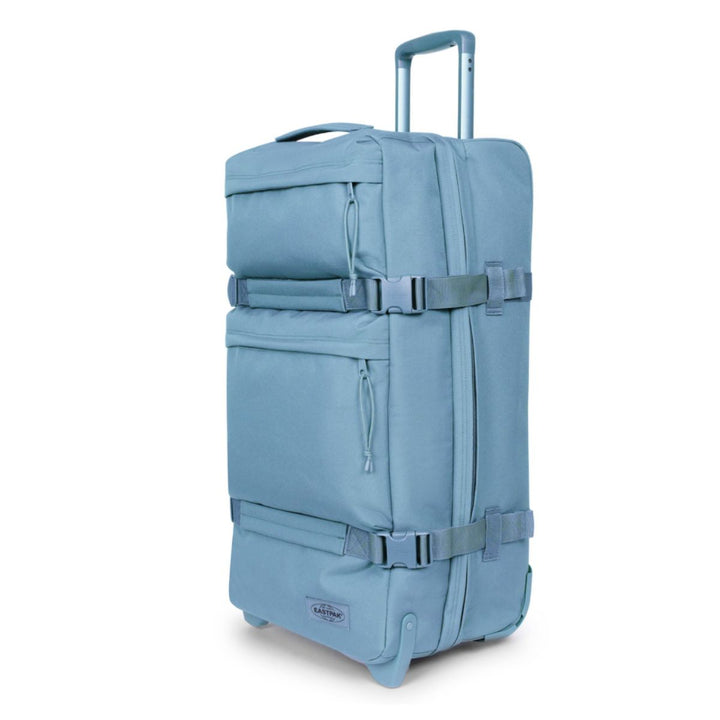 Voorzijde van de Eastpak Transit'R plus M monotone-blue #kleur_monotone-blue