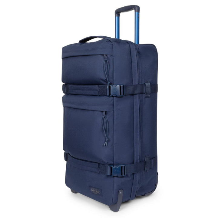 Voorzijde van de Eastpak Transit'R plus M monotone-navy #kleur_monotone-navy