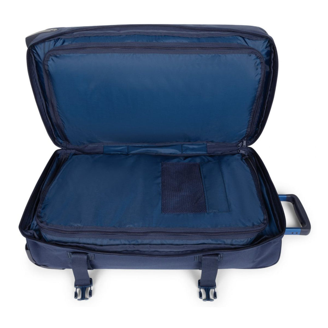Binnenkant van de Eastpak Transit'R plus M monotone-navy #kleur_monotone-navy