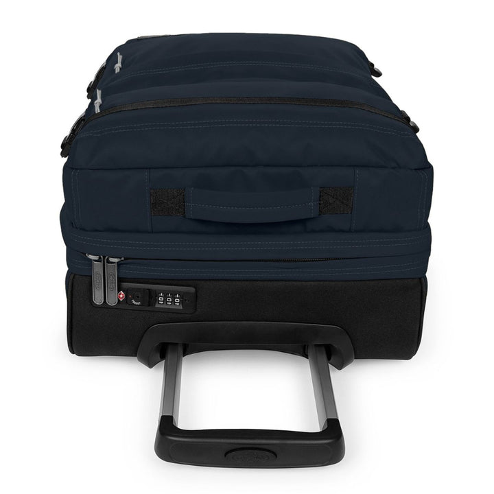 Bovenkant van de Eastpak Transit'R plus s handbagage in trap-navy #kleur_tarp-navy