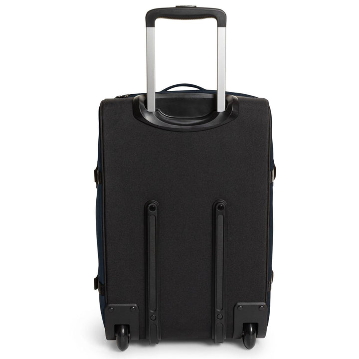 Achterkant van de Eastpak Transit'R plus s handbagage in trap-navy #kleur_tarp-navy