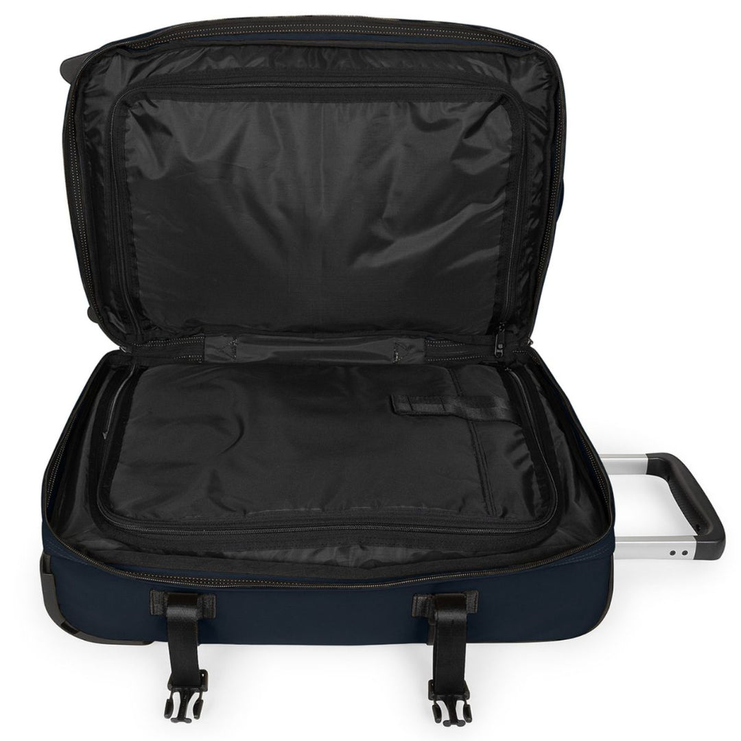 Binnenkant van de Eastpak Transit'R plus s handbagage in trap-navy #kleur_tarp-navy