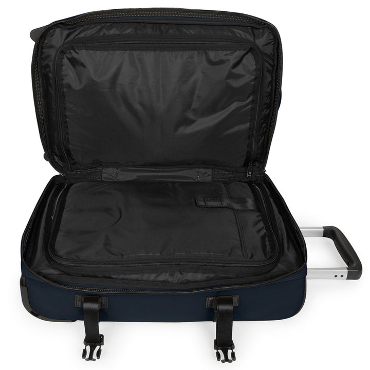 Binnenkant van de Eastpak Transit'R plus s handbagage in trap-navy #kleur_tarp-navy