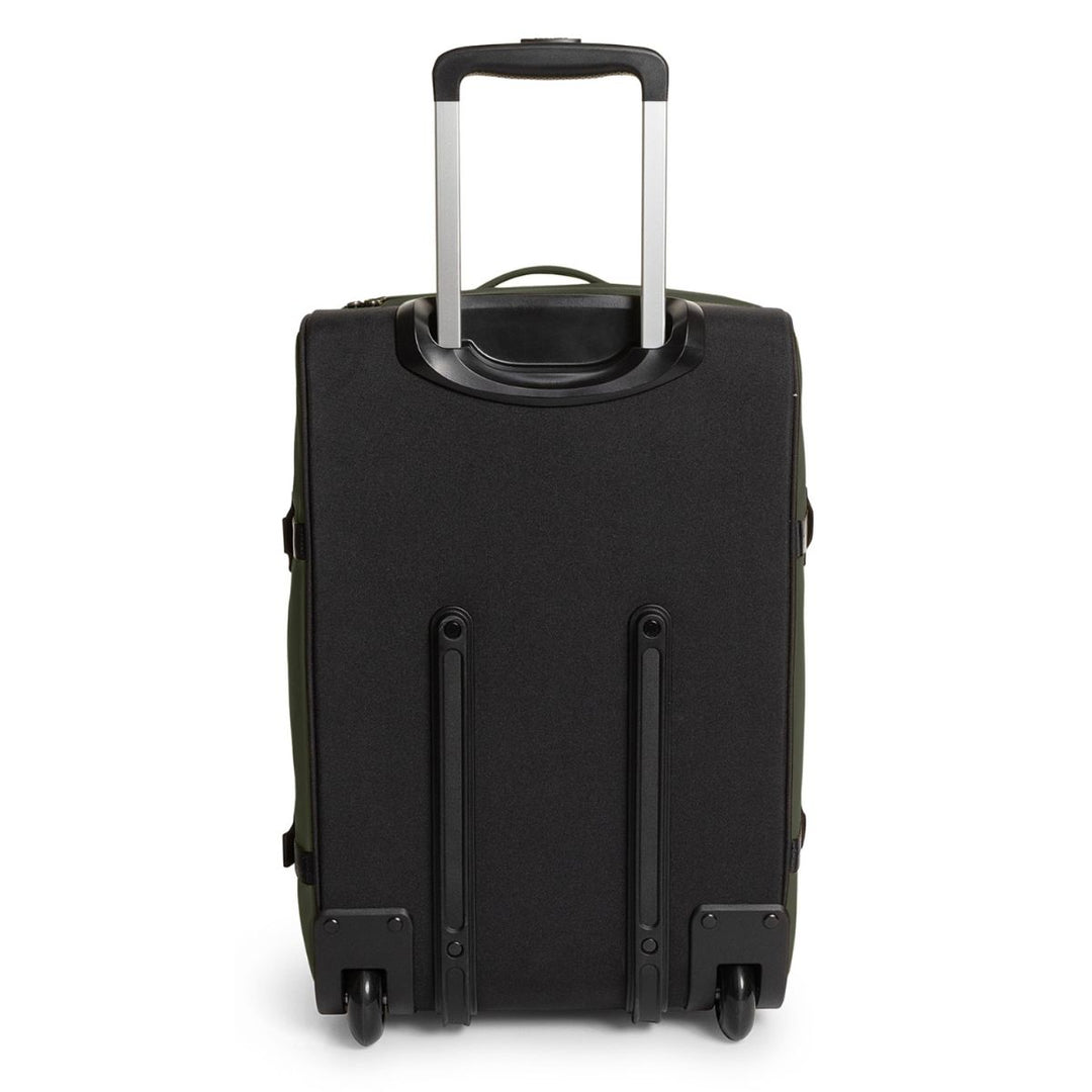 Achterkant van de Eastpak Transit'R plus s handbagage in tarp-forest #kleur_tarp-forest