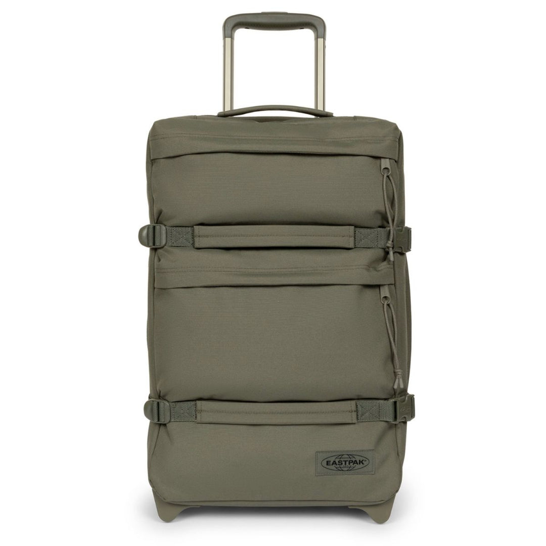 Voorkant van de Eastpak Transit'R plus s handbagage in monotone-khaki #kleur_monotone-khaki