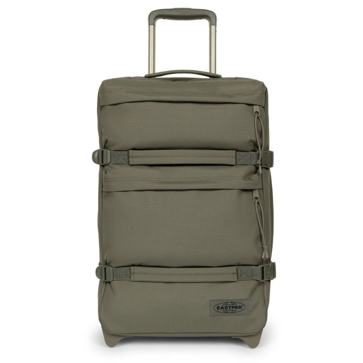 Voorkant van de Eastpak Transit'R plus s handbagage in monotone-khaki #kleur_monotone-khaki