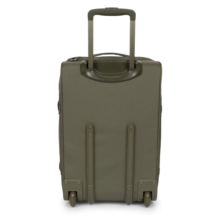 Achterkant van de Eastpak Transit'R plus s handbagage in monotone-khaki #kleur_monotone-khaki