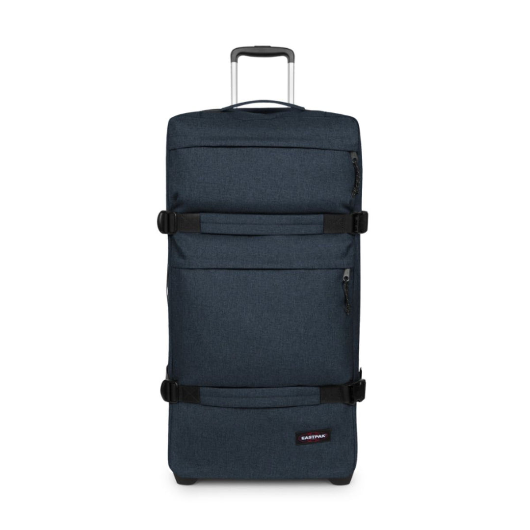 Voorkant van de Eastpak Transit'R Plus Triple Denim #kleur_triple-denim