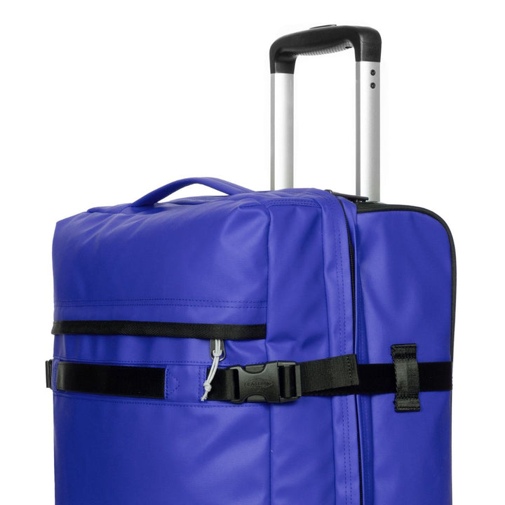 Voorzijde van de Eastpak Transit'r S Handbagage tarp blue #kleur_tarp-blue