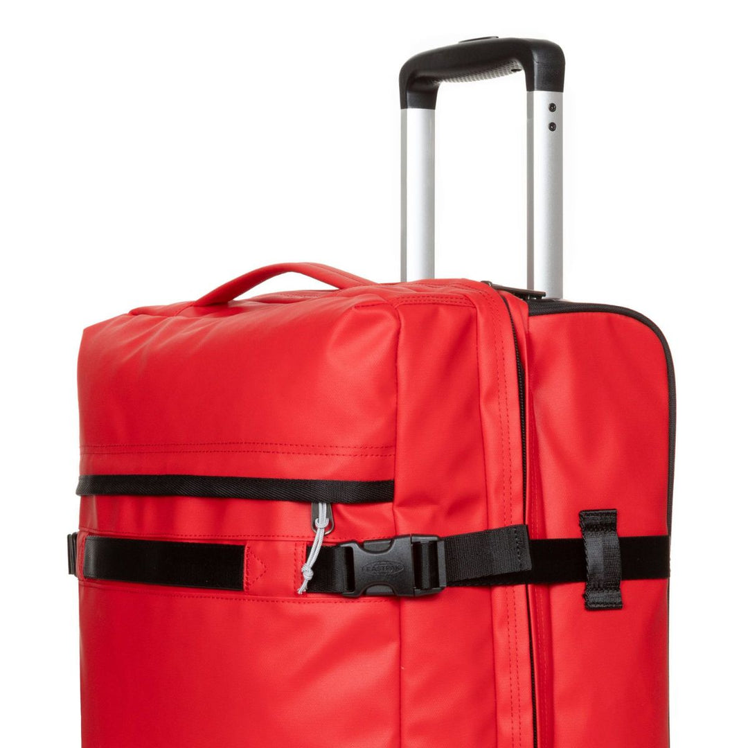 Voorzijde van de Eastpak Transit'r S Handbagage tarp red #kleur_tarp-red