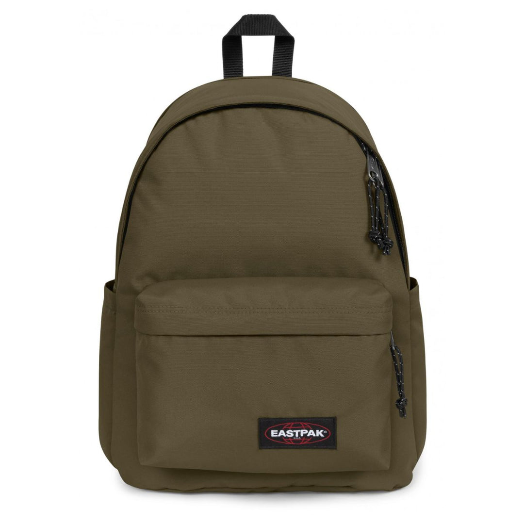 Voorkant van de Eastpak day office in het olijf #kleur_olijf