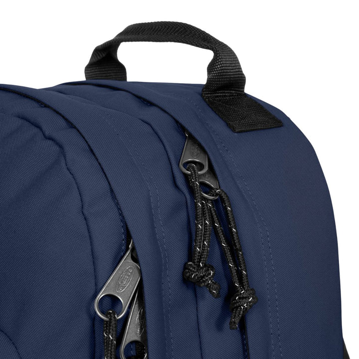 Bovenkant van de Eastpak Morius laptop rugzak navy #kleur_navy