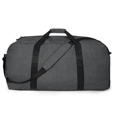Achterkant Eastpak warehouse+ weekendtas met wielen grijs #kleur_grijs