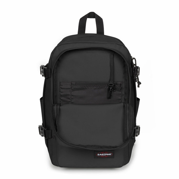 Voorvak open van de Eastpak Cabin Pak'r reisrugzak black #kleur_black
