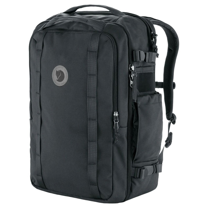 Voorzijde van de Fjallraven Farden carry-on pack black #kleur_black