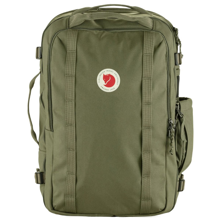 Voorkant van de Fjallraven Farden carry-on pack Donkergroen #kleur_donkergroen