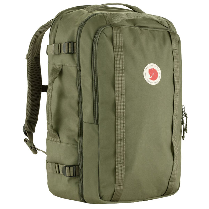 Voorzijde van de Fjallraven Farden carry-on pack Donkergroen #kleur_donkergroen
