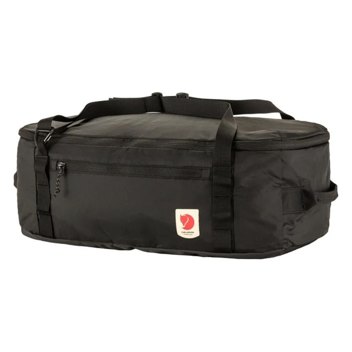 Voorzijde Fjallraven High Coast Duffle 22 zwart #kleur_zwart