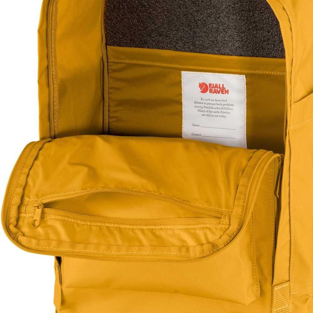 Binnenkant Fjallraven kanken laptoprugzak 15 super grey #kleur_super-grey
