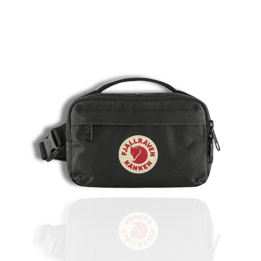 Voorkant Fjallraven kanken hip pack black #kleur_black