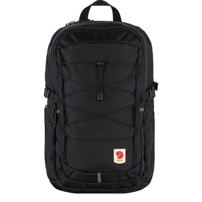 Voorkant Fjallraven skule 28 zwart #kleur_zwart