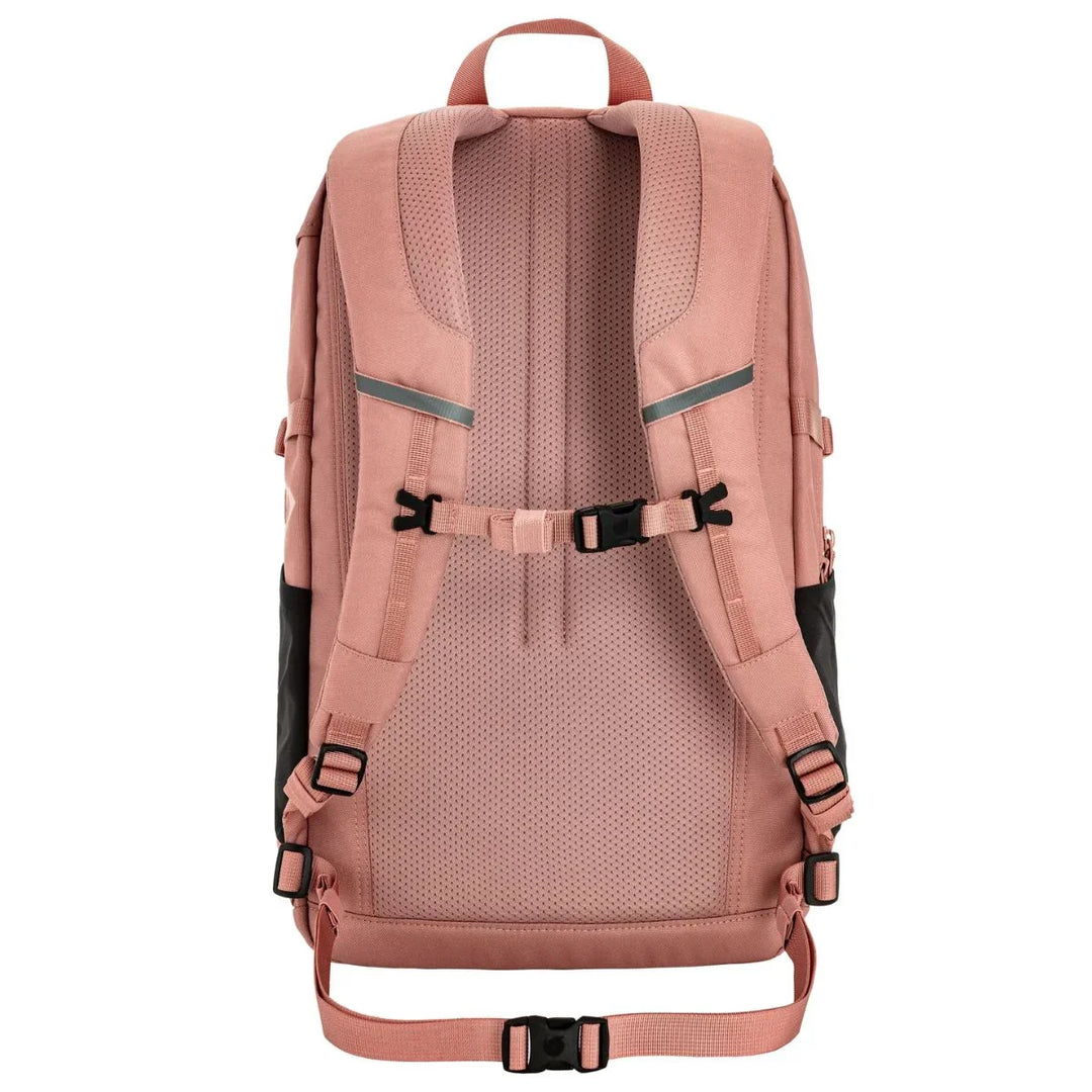 Achterkant van de Fjallraven Skule 28 in dusty-rose #kleur_dusty-rose