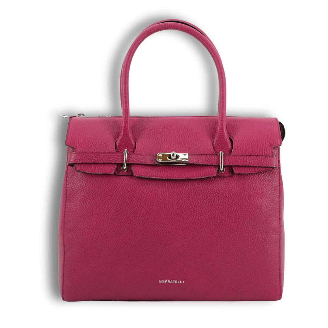Voorkant van de Gigi Fratelli ROM0037 Business shopper 13 inch roze #kleur_roze