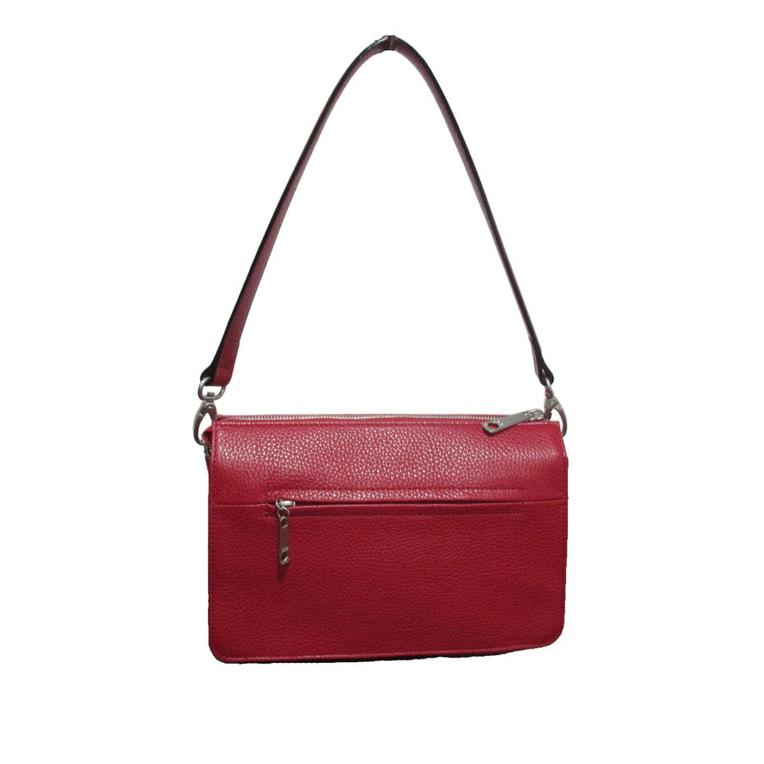 Achterkant Gigi Fratelli ROM0174 schoudertas rood #kleur_rood