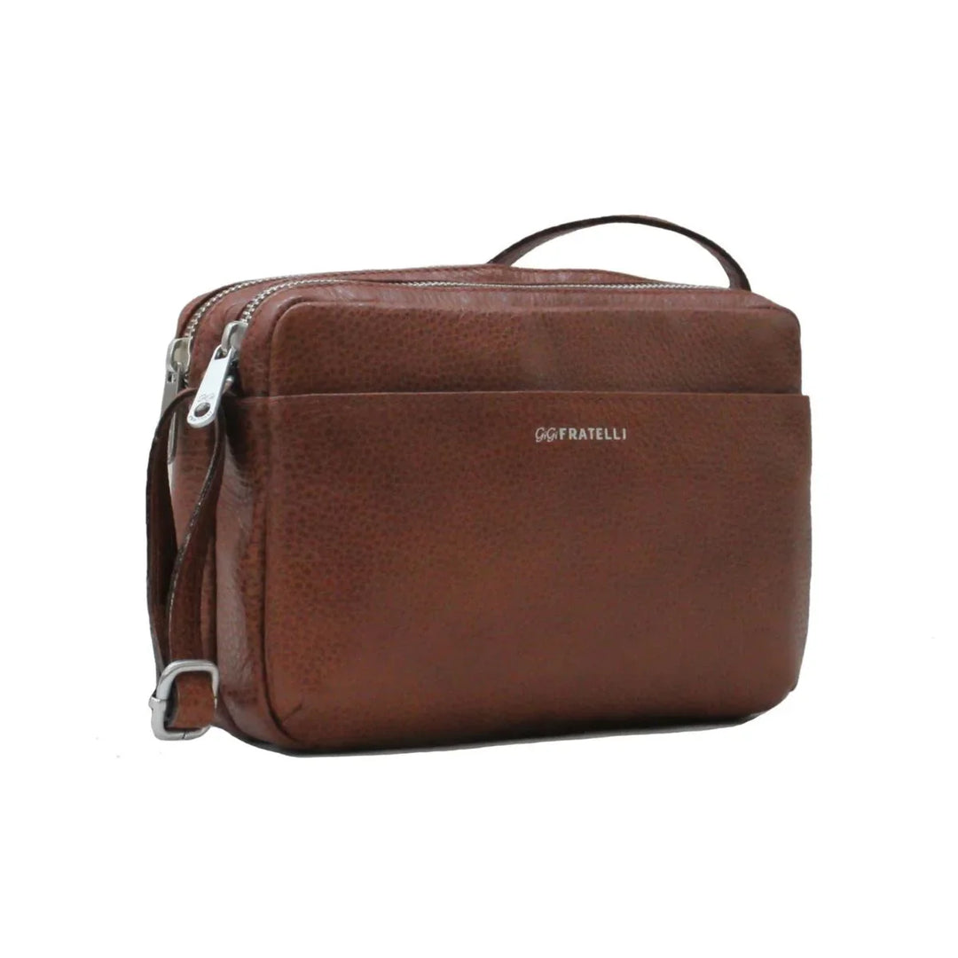 Voorzijde van de Gigi Fratelli ROM0028 cognac #kleur_cognac