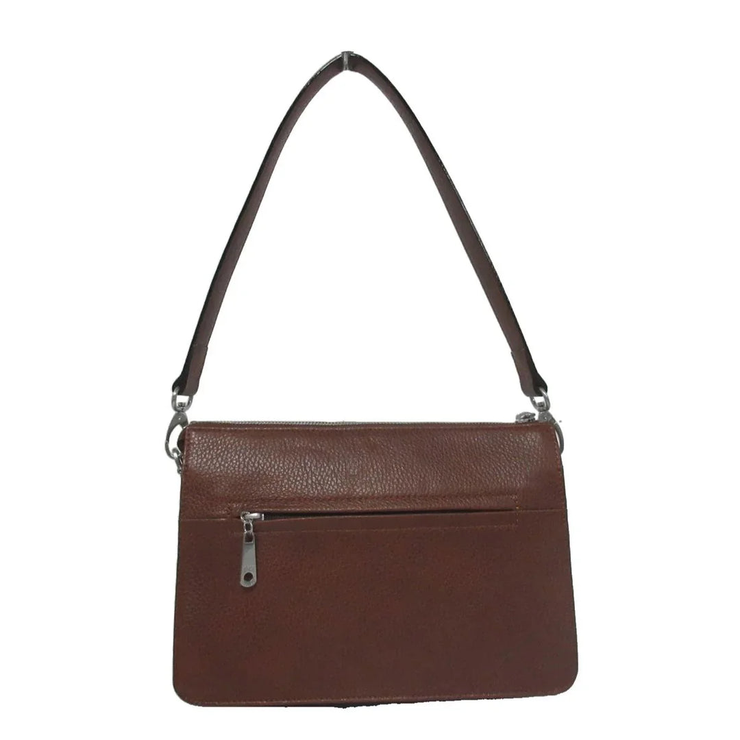 Achterkant van de Gigi Fratelli ROM0174 in cognac #kleur_cognac