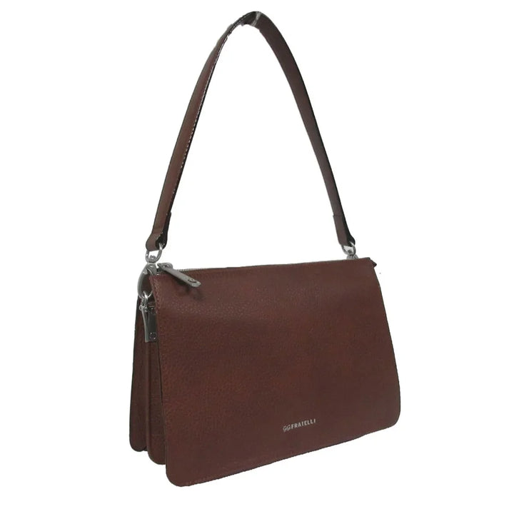 Voorzijde van de Gigi Fratelli ROM0174 in cognac #kleur_cognac