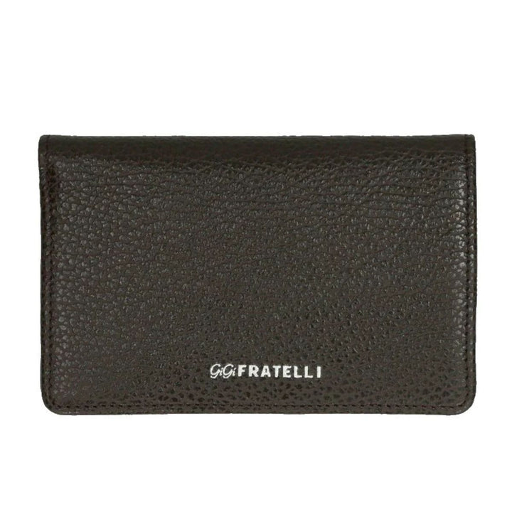 Voorkant van de Gigi Fratelli ROM9019 portemonnee espresso #kleur_espresso