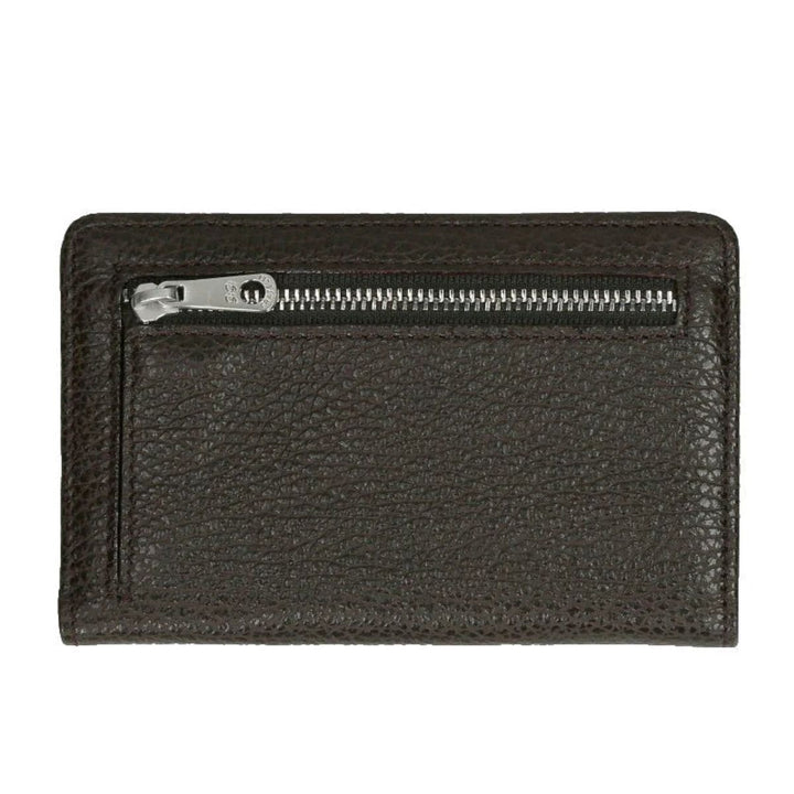 Achterkant van de Gigi Fratelli ROM9019 portemonnee espresso #kleur_espresso