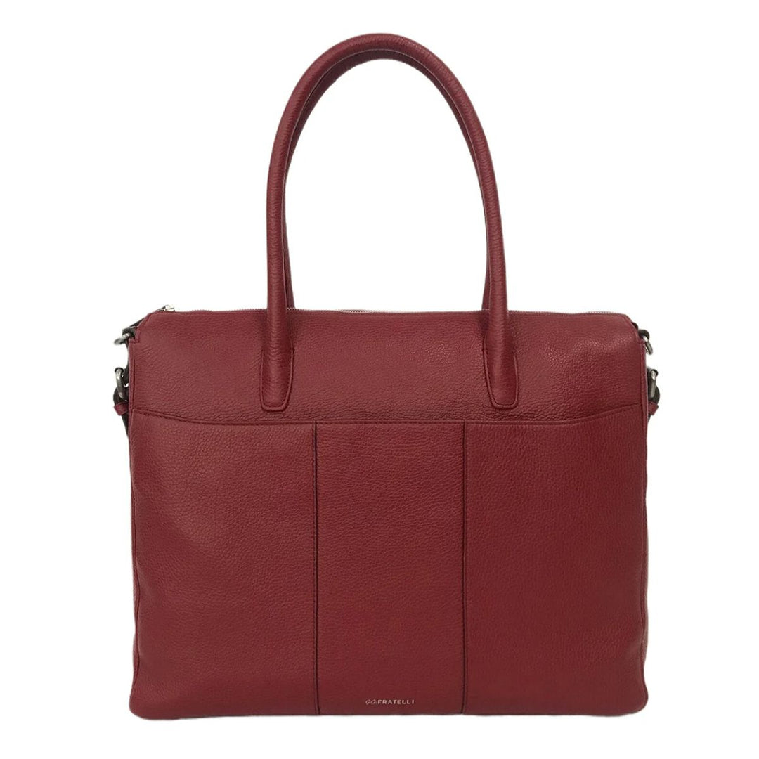 Voorkant van de Gigi Fratelli werktas ROM0191 Rood #kleur_rood