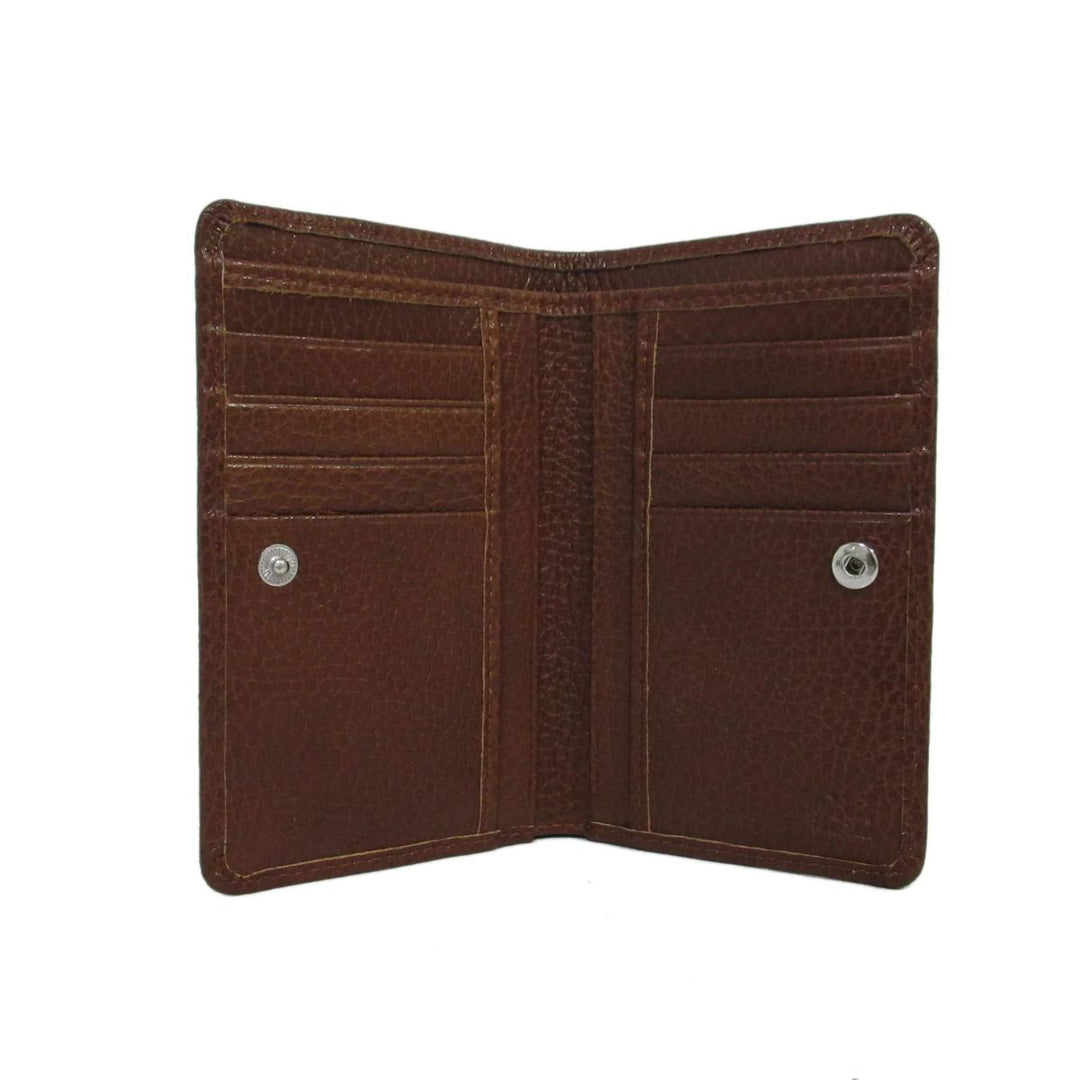 Binnenkant van de Gigi Fratelli ROM9019 dames portemonnee S cognac #kleur_cognac