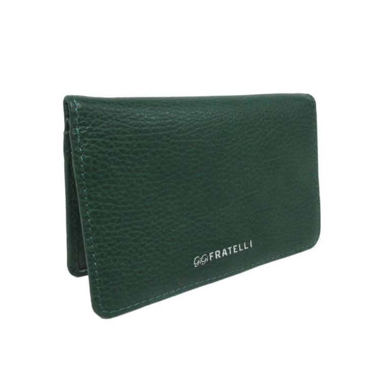 Voorzijde van de Gifi Fratelli ROM9019 dames portemonnee groen #kleur_groen