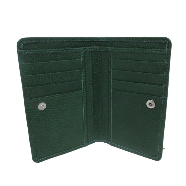 Binnenkant van de Gifi Fratelli ROM9019 dames portemonnee groen #kleur_groen