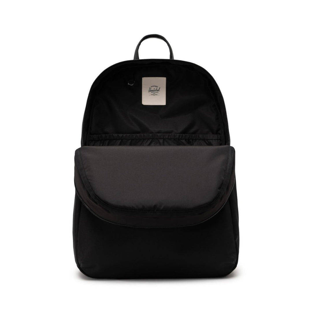 Binnenkant van de Herschel Beatrix laptop rugzak black #kleur_black