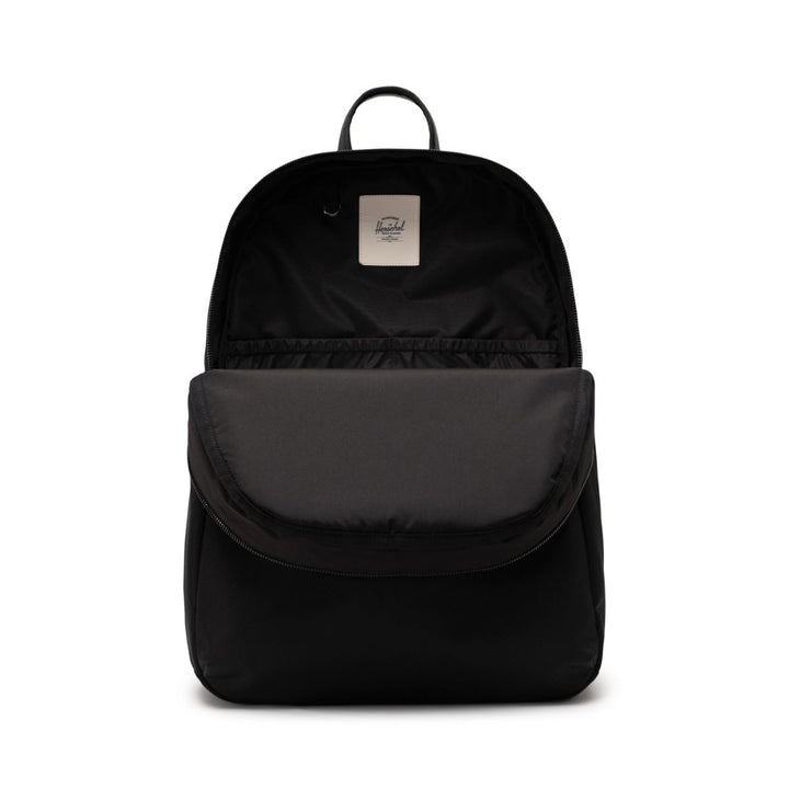 Binnenkant van de Herschel Beatrix laptop rugzak black #kleur_black