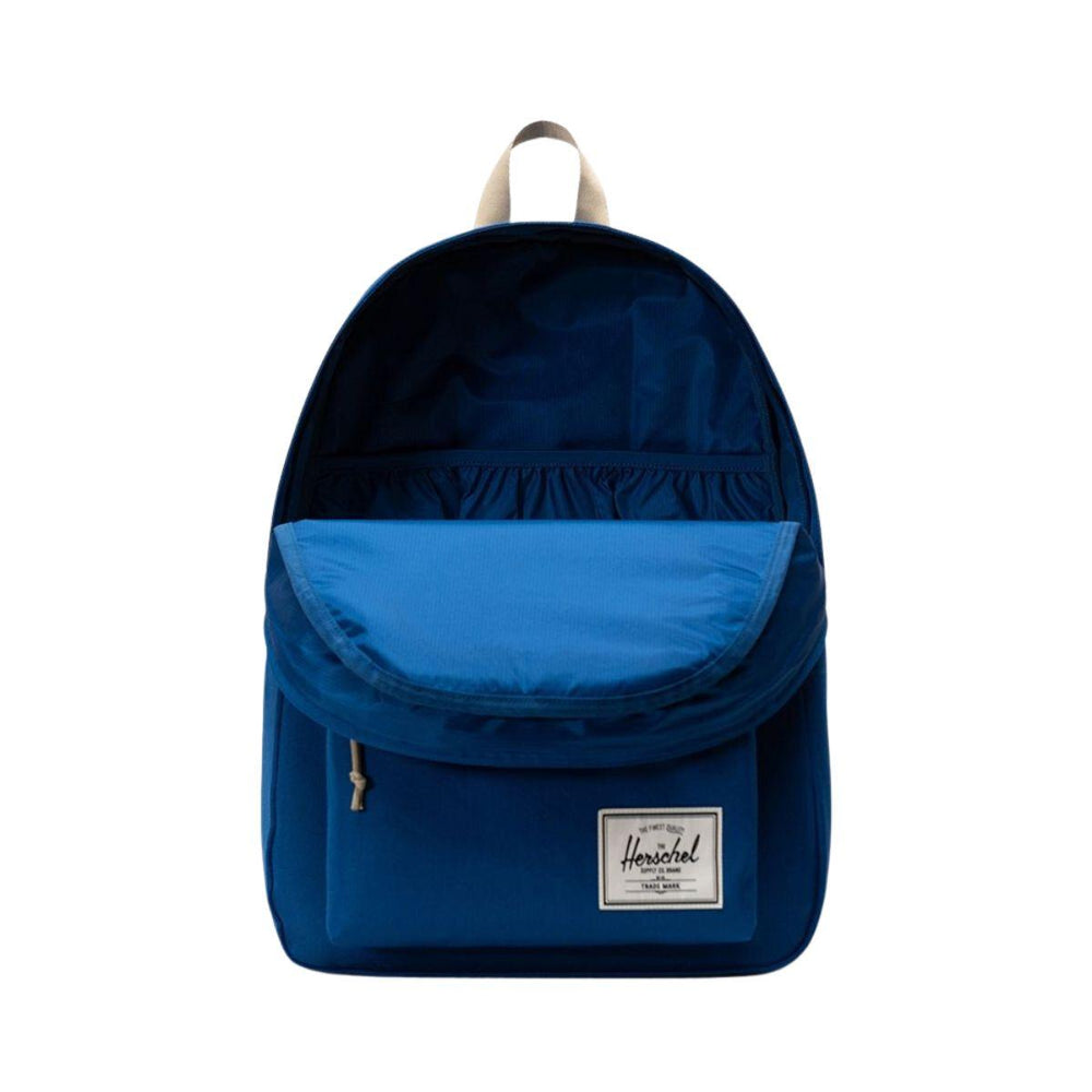 Binnenkant Herschel Classic XL laptop rugzak blauw #kleur_blauw