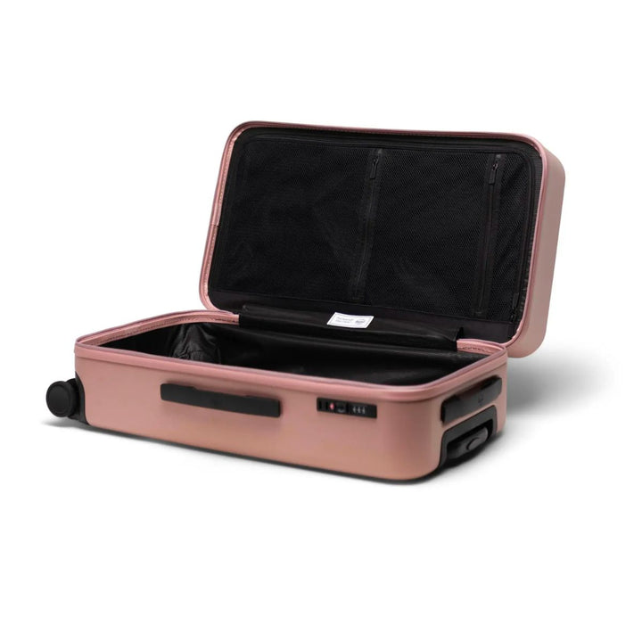 Binnenkant Herschel harde middelmaat koffer roze #kleur_roze